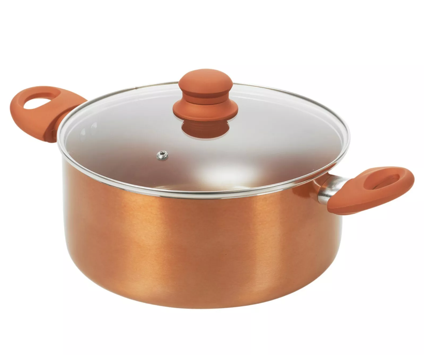 Non-Stick CermiTech Copper Frying Pan and Saucepan Set