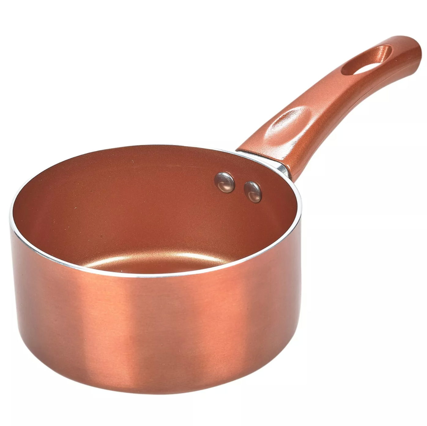 Non-Stick CermiTech Copper Frying Pan and Saucepan Set