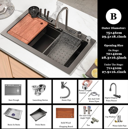 Multifunction Kitchen Sink