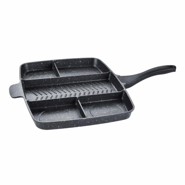 5 in 1 Non-Stick Magic Grill Divider Pan