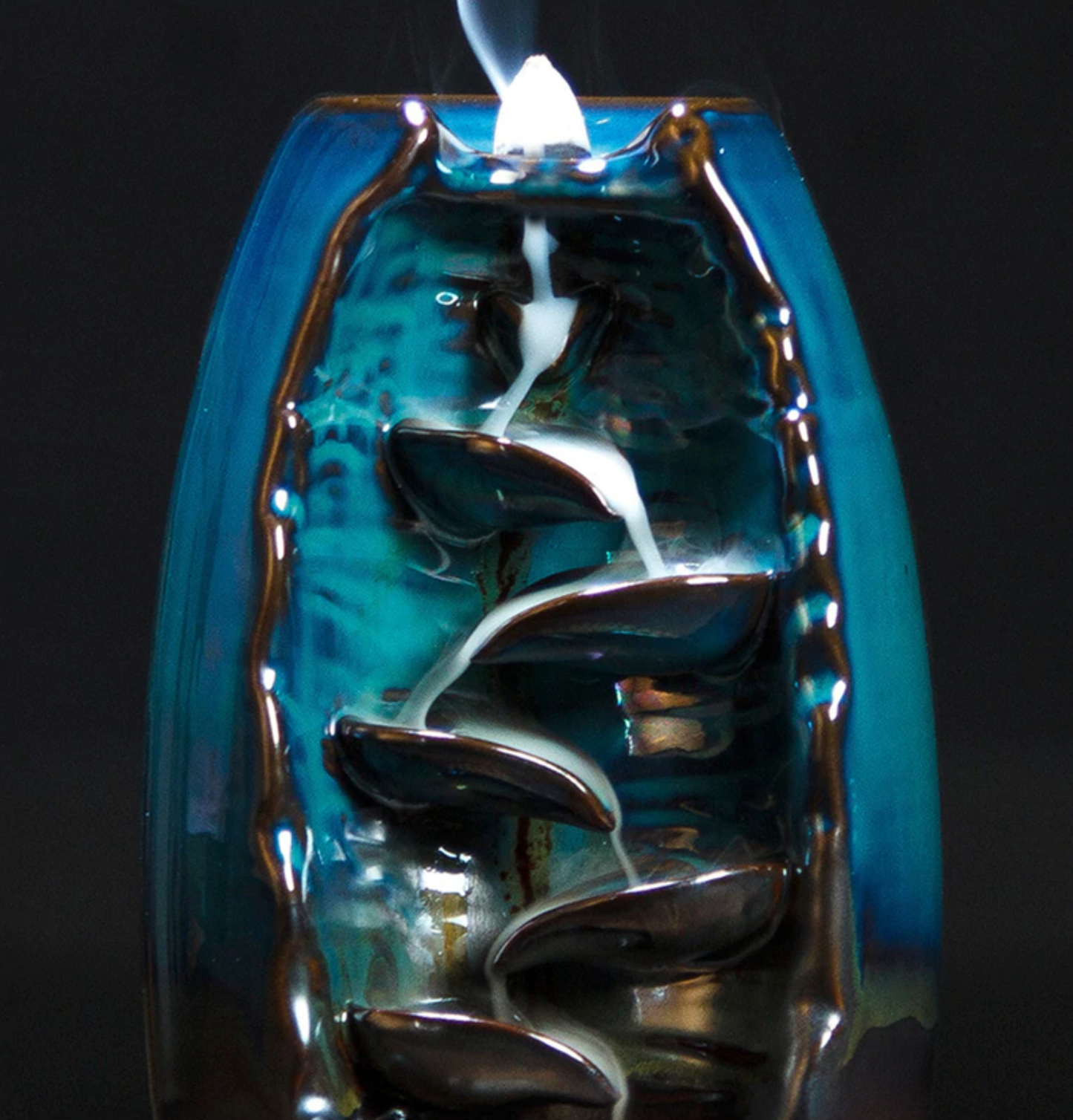 Smoking Waterfall Incense Burner