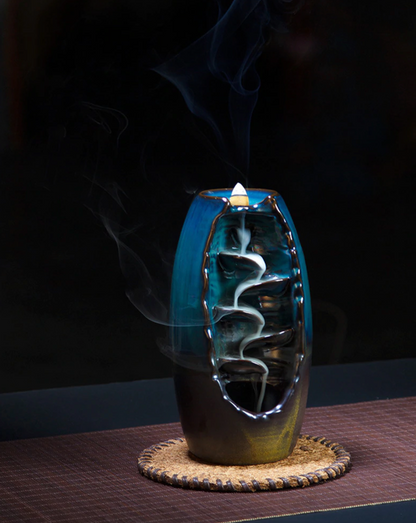 Smoking Waterfall Incense Burner