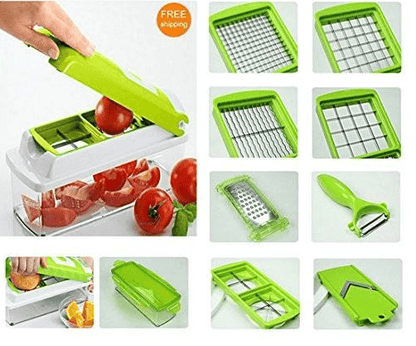 12IN1 MULTIFUNCTIONAL VEGETABLE & FRUIT SLICER